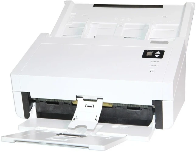 Сканер протяжный Avision AD345GL (000-1093-02G) A4 белый/черный