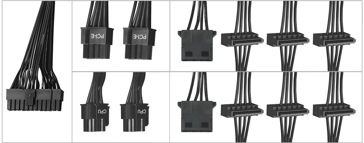 Блок питания Bloody ATX 600W BD-PS600W 80 PLUS WHITE (20+4pin) APFC 120mm fan 6xSATA RTL