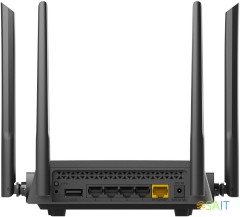 Роутер беспроводной D-Link DIR-825/RU/R5 AC1200 10/100/1000BASE-T черный