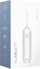 Ирригатор Scarlett SC-WF03 портатив. белый