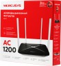 Роутер беспроводной Mercusys AC12 AC1200 10/100BASE-TX черный