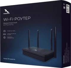 Роутер беспроводной Триколор TR-router-04 (046/91/00057758 ) AC1200 10/100/1000BASE-TX черный