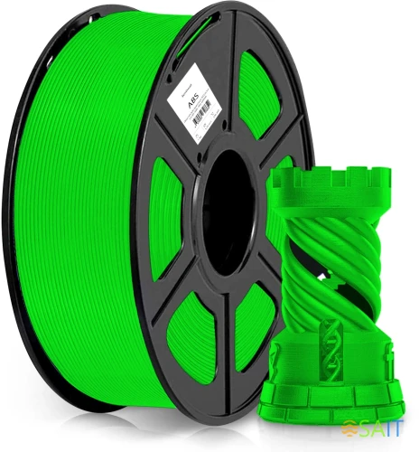 Пластик для принтера 3D Cactus CS-3D-ABS-1KG-GREEN ABS d1.75мм 1кг L386м 1цв.