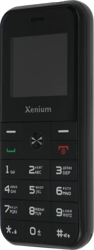 Мобильный телефон Xenium X718 черный моноблок 2Sim 1.77" 128x160 Spreadtrum ThreadX RTOS 0.3Mpix GSM900/1800 MP3 FM microSD max32Gb