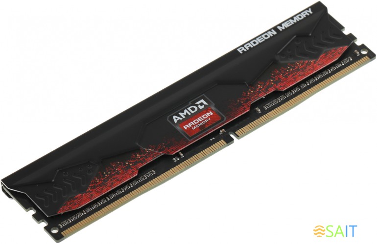 Память DDR4 16Gb 2666MHz AMD R7S416G2606U2S Radeon R7 Performance Series RTL PC4-21300 CL16 DIMM 288-pin 1.2В с радиатором Ret