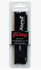 Память DDR5 8GB 5600MHz Kingston KF556C36BBE-8 Fury Beast Black RTL Gaming PC5-44800 CL36 DIMM 288-pin 1.25В single rank с радиатором Ret