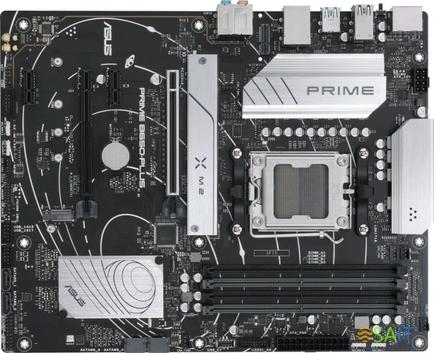 Материнская плата Asus PRIME B650-PLUS-CSM SocketAM5 AMD B650 4xDDR5 ATX AC`97 8ch(7.1) 2.5Gg RAID+HDMI+DP