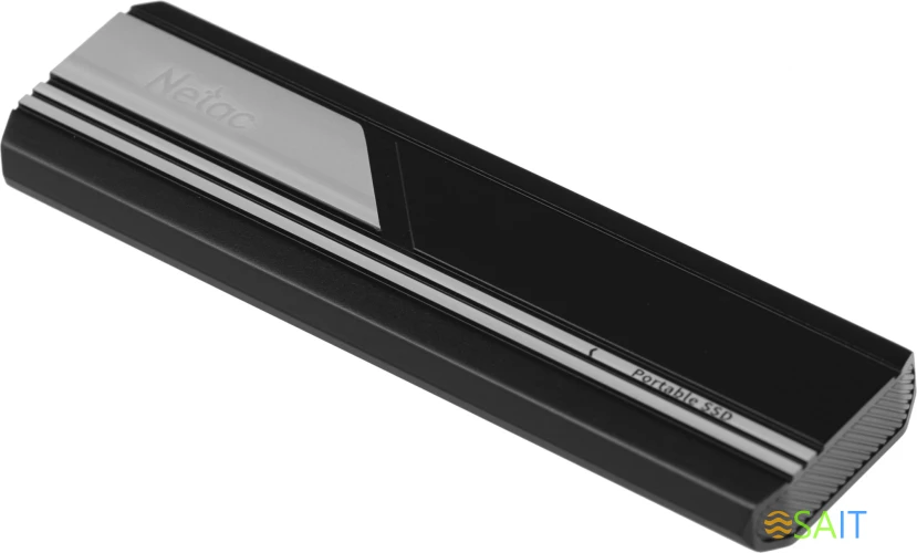 Накопитель SSD Netac USB-C 2TB NT01ZX10-002T-32BK ZX10 1.8" черный