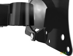 Кронштейн для телевизора Holder LCDS-5063 черный 19"-32" макс.30кг настенный поворот и наклон