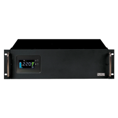 Источник бесперебойного питания Powercom King Pro RM KIN-3000AP LCD 2400Вт 3000ВА черный Powercom King Pro RM KIN-3000AP LCD