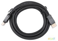 Кабель аудио-видео Buro V1.4 DisplayPort (m)/DisplayPort (m) 5м. черный (BHP-DPP-1.4-5)