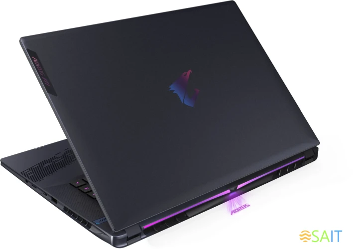 Ноутбук Gigabyte Aorus 16X Core i7 13650HX 32Gb SSD1Tb NVIDIA GeForce RTX4070 8Gb 16" IPS QHD+ (2560x1600) Windows 11 Home grey WiFi BT Cam (9SG-43KZC64SH)