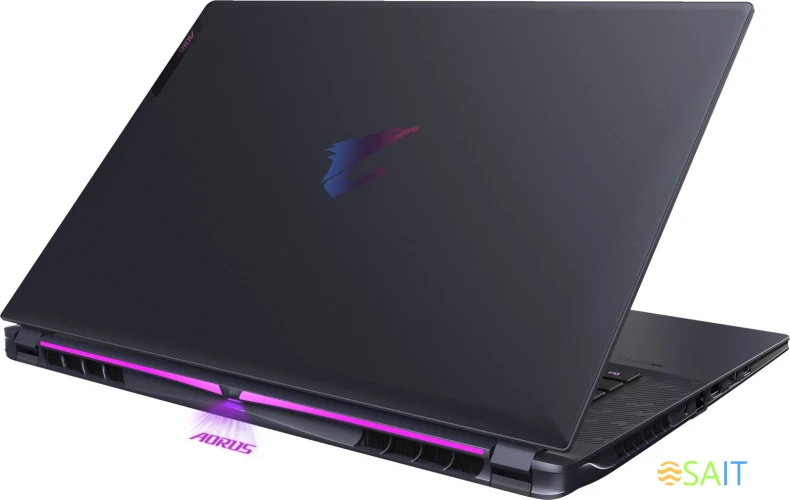 Ноутбук Gigabyte Aorus 16X Core i7 13650HX 32Gb SSD1Tb NVIDIA GeForce RTX4070 8Gb 16" IPS QHD+ (2560x1600) Windows 11 Home grey WiFi BT Cam (9SG-43KZC64SH)