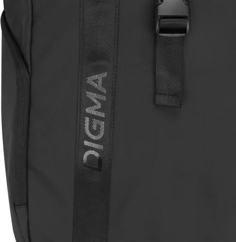 Рюкзак для ноутбука 15.6" Digma Lifestyle L1 черный полиэстер (DGBP15L1BK)
