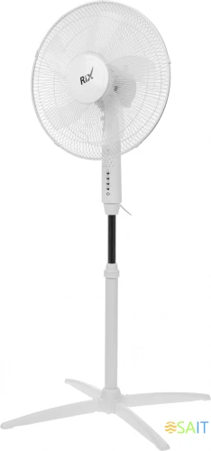 Вентилятор напольный RIX RSF-4500L 45Вт скоростей:3 ПДУ белый