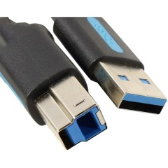 Кабель Vention USB 3.0 AM/BM - 1.5м Кабель Vention USB 3.0 AM/BM - 1.5 м (COOBG)