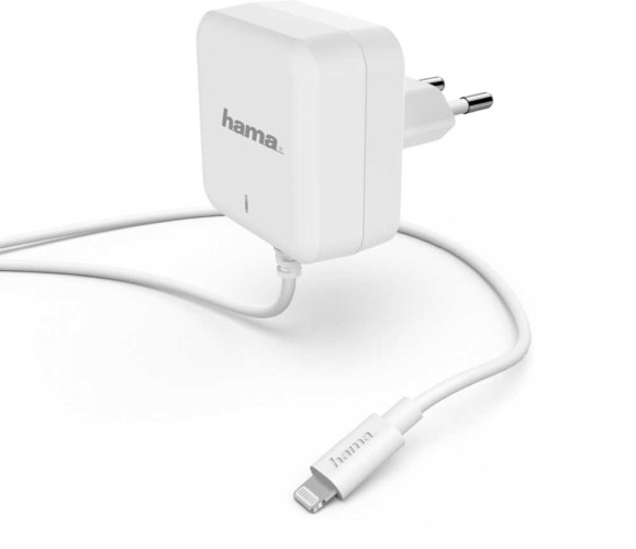 Сетевое зар./устр. Hama H-183318 3A (PD) для Apple белый (00183318)