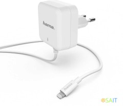 Сетевое зар./устр. Hama H-183318 3A (PD) для Apple белый (00183318)