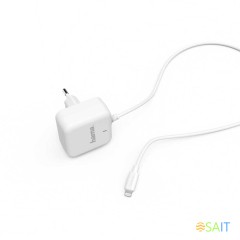 Сетевое зар./устр. Hama H-183318 3A (PD) для Apple белый (00183318)