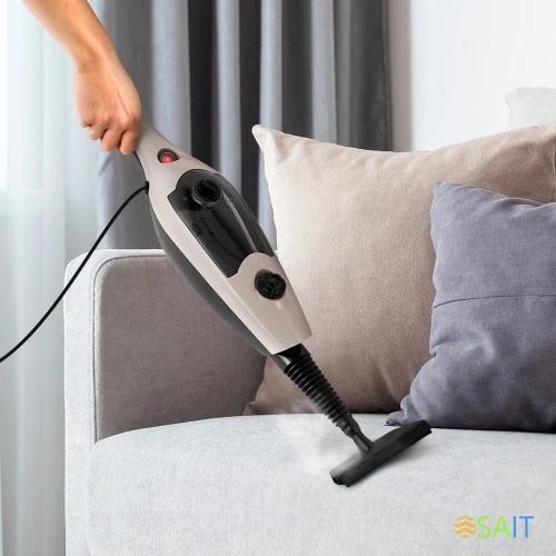 Швабра паровая Kitfort КТ-3929 1300Вт бежевый/черный