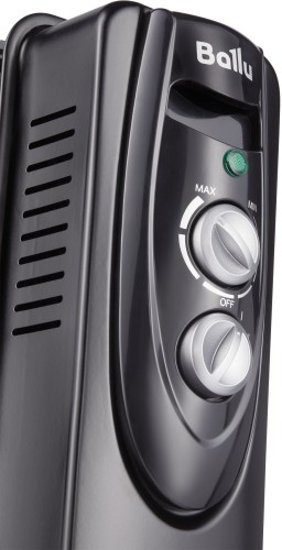 Радиатор масляный Ballu Classic Black BOH/CL-07BRN 1500Вт черный/серый