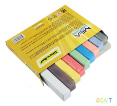 Мел цветной Silwerhof 882086-09 Солнечная коллекция 9цв. картон.кор.