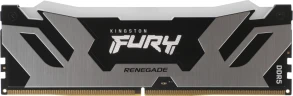 Память DDR5 16GB 7200MHz Kingston KF572C38RSA-16 Fury Renegade Black RGB RTL Gaming PC5-57600 CL38 DIMM 288-pin 1.45В single rank с радиатором Ret