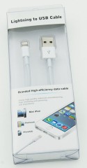 Кабель USB (m)-Lightning (m) 1м белый