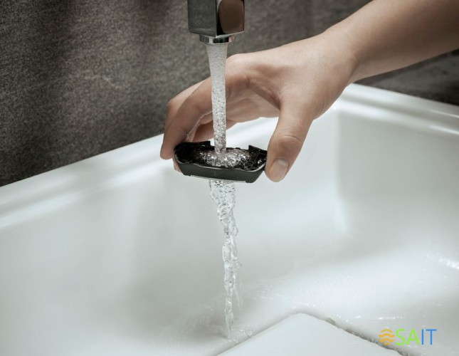 Бритва сетчатая Panasonic ES-LV6U реж.эл.:5 питан.:аккум. черный