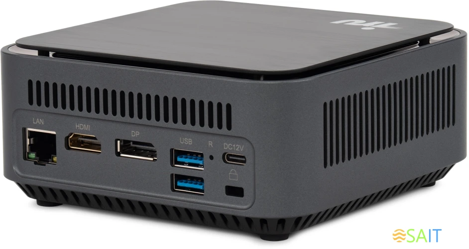 Неттоп IRU 110ALCN N200 (1) 8Gb SSD256Gb UHDG noOS GbitEth WiFi BT черный (2012497)