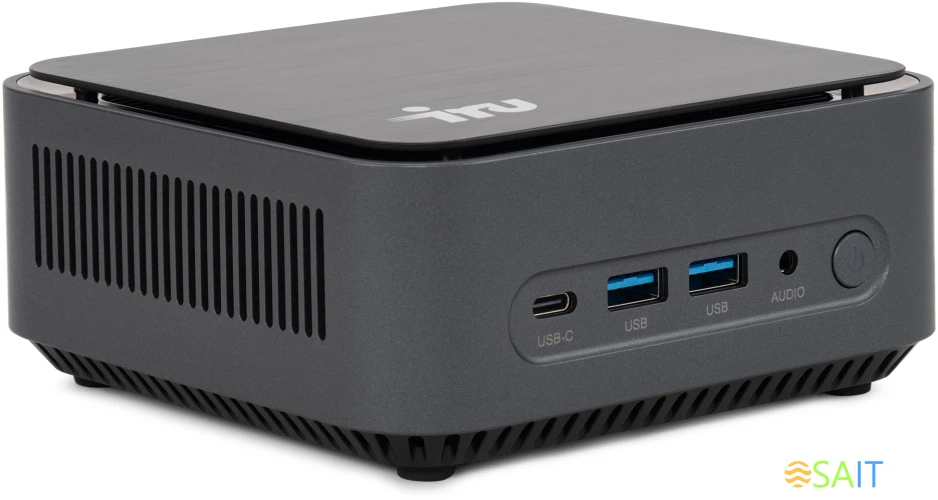 Неттоп IRU 110ALCN N200 (1) 8Gb SSD256Gb UHDG noOS GbitEth WiFi BT черный (2012497)