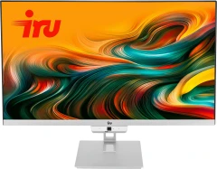 Моноблок IRU Planio 235 23.8" Full HD Ryzen 5 3500U (2.1) 8Gb SSD256Gb Vega 8 Windows 11 Pro 64 GbitEth WiFi BT 120W Cam серебристый 1920x1080