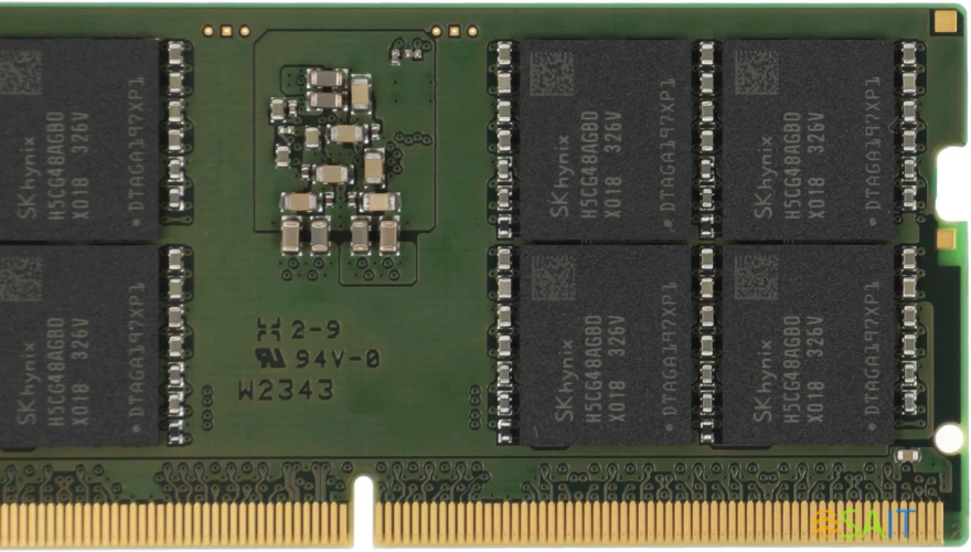 Память DDR5 32GB 4800MHz Kingston KVR48S40BD8-32 Valueram RTL PC5-38400 CL40 SO-DIMM 262-pin 1.1В dual rank Ret