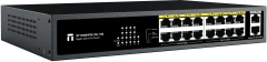 Коммутатор Netis ST118GHPDI-2G-130 (L2) 16x100Мбит/с 2x1Гбит/с 16PoE 130W неуправляемый