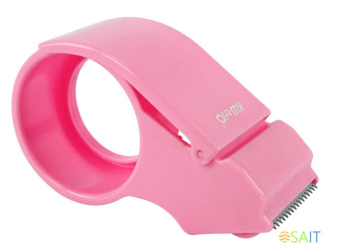 Диспенсер для клейкой ленты Kw-Trio 03328-PINK шир.50мм дл.54м