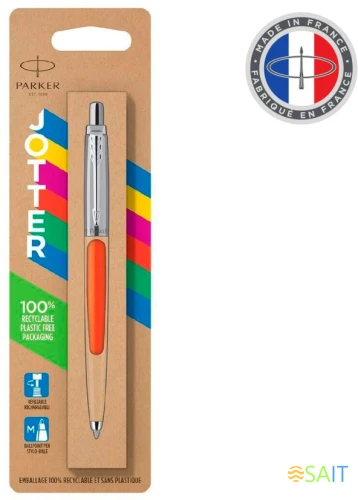 Ручка шариков. Parker Jotter Originals (2076054) Orange CT M син. черн. блистер