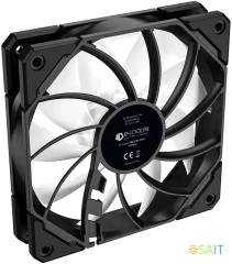 Вентилятор для корпуса ID-Cooling TF-12025 Pro Reverse ARGB 120х120x25 черный 4-pin 35.2дБ (TF-12025-PRO ARGB REVERSE) Ret