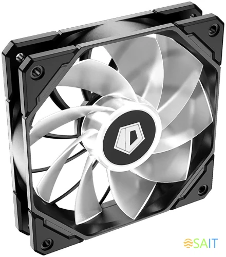 Вентилятор для корпуса ID-Cooling TF-12025 Pro Reverse ARGB 120х120x25 черный 4-pin 35.2дБ (TF-12025-PRO ARGB REVERSE) Ret