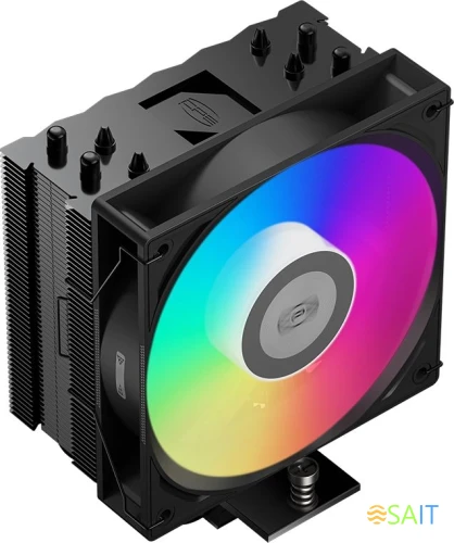 Устройство охлаждения(кулер) PcCooler RT400 ARGB Soc-AM5/AM4/1200/1700/1851 черный 4-pin 34.9dB Al+Cu 235W Ret (RT400-BKAWXX-GL)