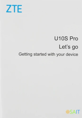 Модем 3G/4G ZTE U10s Pro USB Wi-Fi VPN Firewall +Router внешний темно-синий