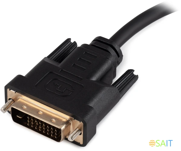 Переходник Buro DVI-D (m) VGA (f) 0.23м (BU-DVI-VGA) черный