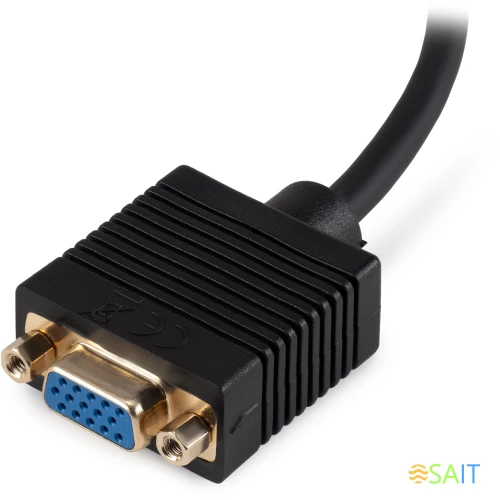 Переходник Buro DVI-D (m) VGA (f) 0.23м (BU-DVI-VGA) черный