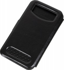 Чехол (флип-кейс) Redline для универсальный 4.2-5" iBox Universal черный (УТ000004630)