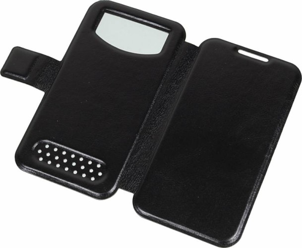 Чехол (флип-кейс) Redline для универсальный 4.2-5" iBox Universal черный (УТ000004630)