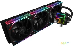Система водяного охлаждения Thermalright Frozen Infinity 360 ARGB Soc-AM5/AM4/1200/1700/1851 черный 4-pin 28.2dB Al Ret (F-INFINITY-360-BL)