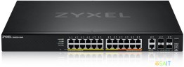 Коммутатор Zyxel XGS2220-30HP-EU0101F (L3) 24x1Гбит/с 2x10Гбит/с 4SFP+ 16PoE+ 8PoE++ 400W управляемый