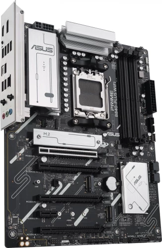 Материнская плата Asus PRIME B840-PLUS WIFI SocketAM5 AMD B840 4xDDR5 ATX AC`97 8ch(7.1) 2.5Gg RAID+HDMI+DP