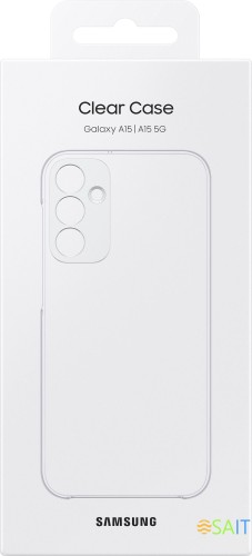 Чехол (клип-кейс) Samsung для Samsung Galaxy A15 Clear Case A15 прозрачный (EF-QA156CTEGRU)