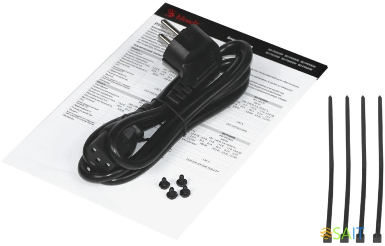 Блок питания Bloody ATX 650W BD-PS650B 80+ bronze (20+4pin) APFC 120mm fan 6xSATA RTL