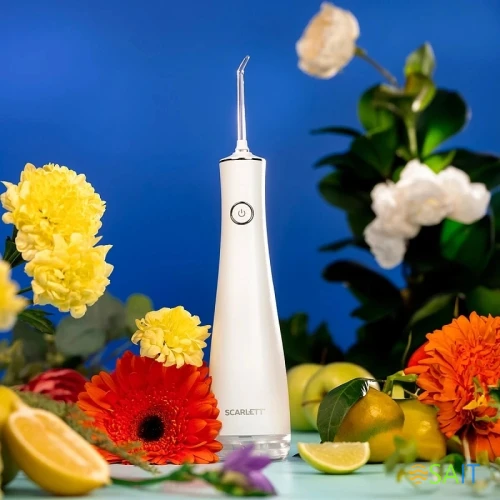 Ирригатор Scarlett SC-WF04 портатив. белый